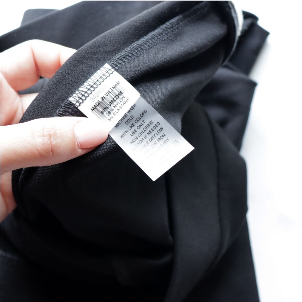 VINCE CAMUTO Leggings Black Slim Skinny Fit549/k38 - Picture 6 of 8